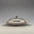 1866 British Antique Sterling Silver Butter Dish with Lid 300g Henry Wilkinson